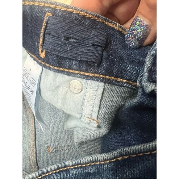 Old Navy Girls OG Straight-High rise-Button Fly Jeans Sz 18 NWT - Picture 7 of 8